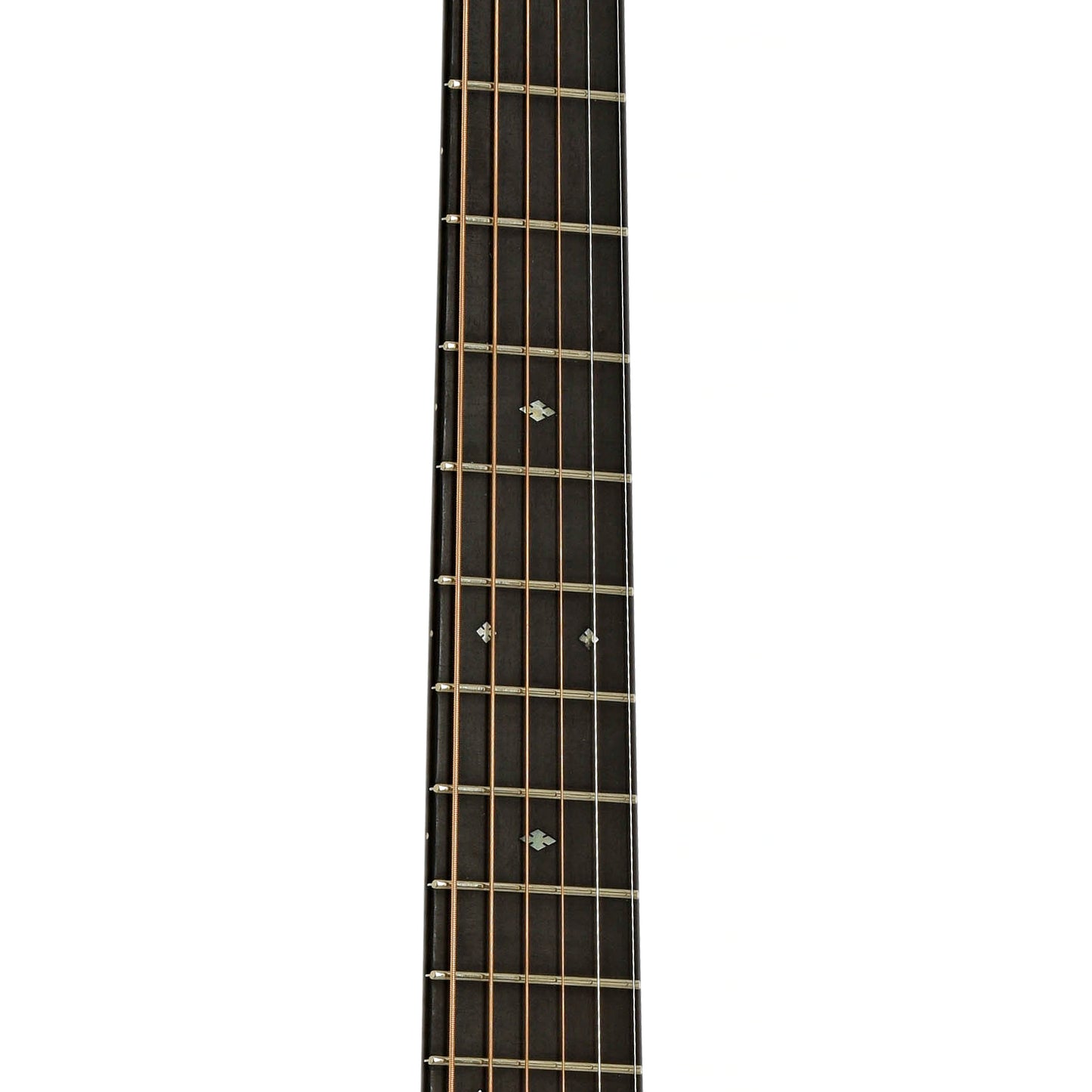 Fretboard of Pre-War International Herringbone Dreadnought Guitar