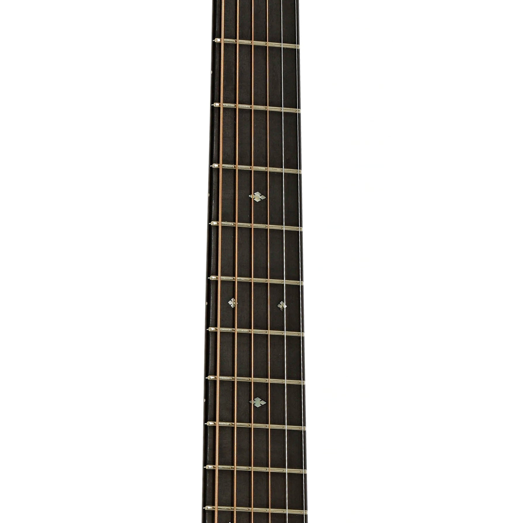Fretboard of Pre-War International Herringbone Dreadnought Guitar
