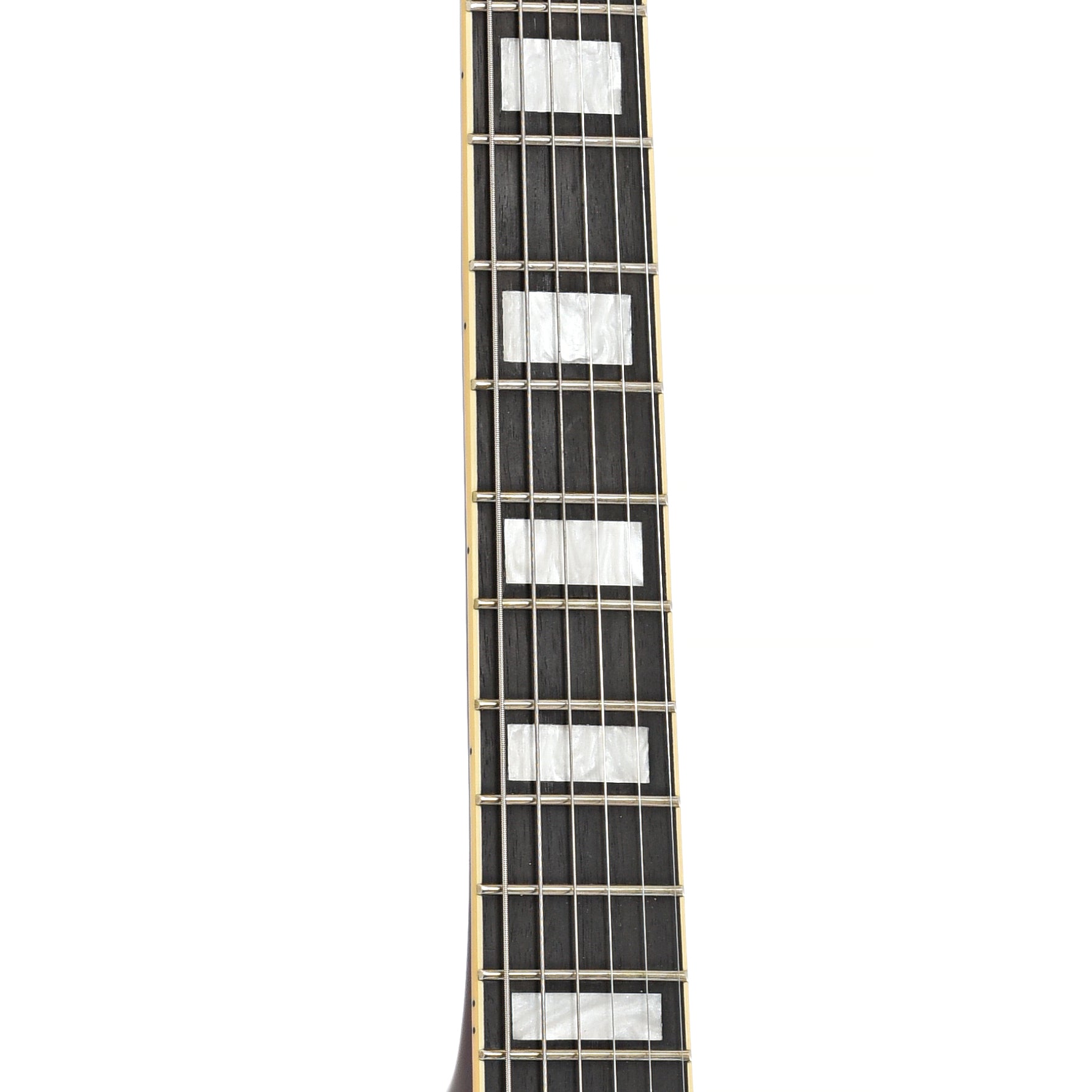 Fretboard of Ibanez Artcore Expressionist AG95K Hollowbody Guitar, Natural