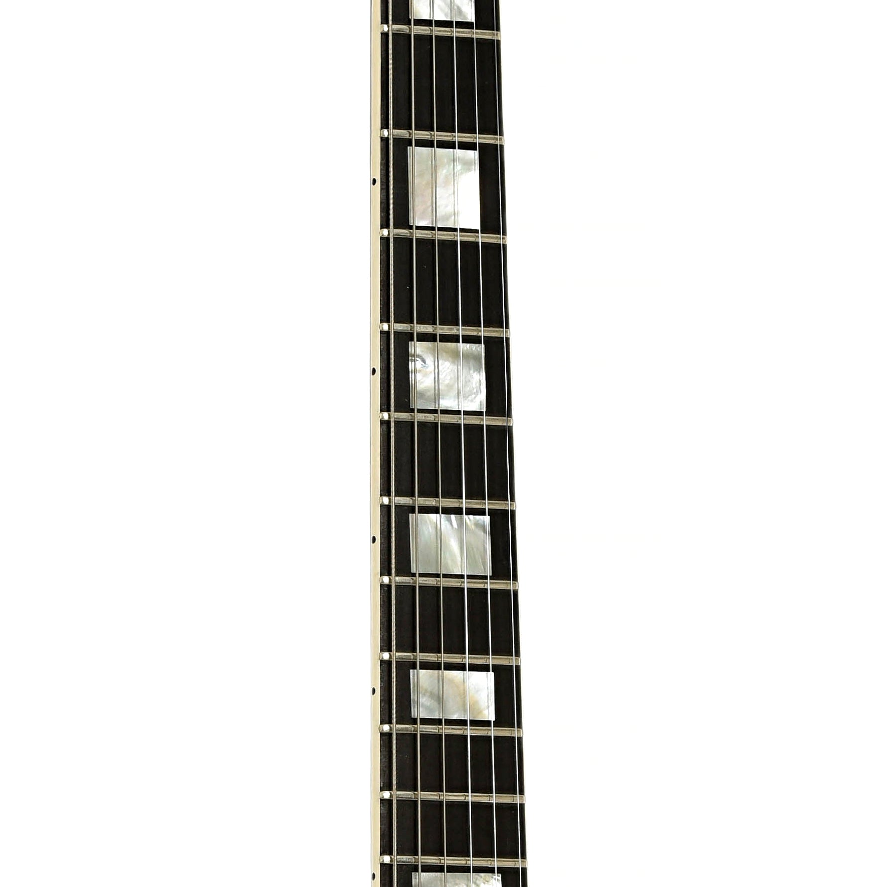 Fretboard of Gibson Les Paul Custom Electric Guitar 