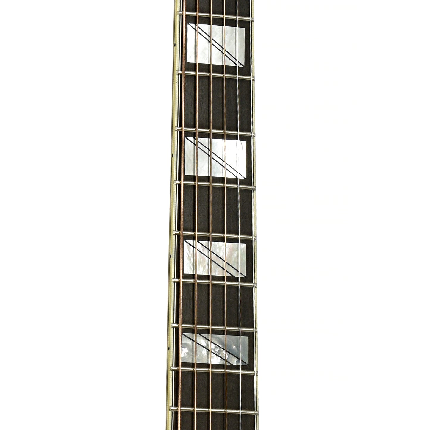 Fretboard of Andersen Emerald City Hollowbody Archtop Acoustic Guitar
