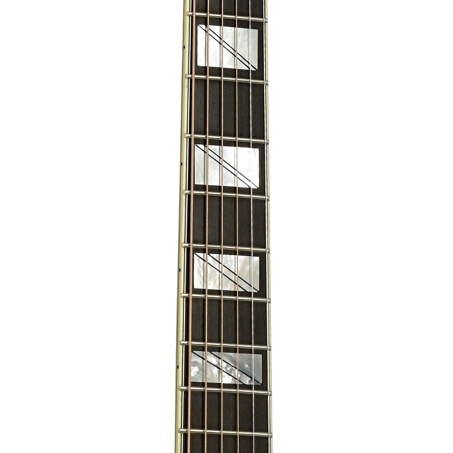 Fretboard of Andersen Emerald City Hollowbody Archtop Acoustic Guitar