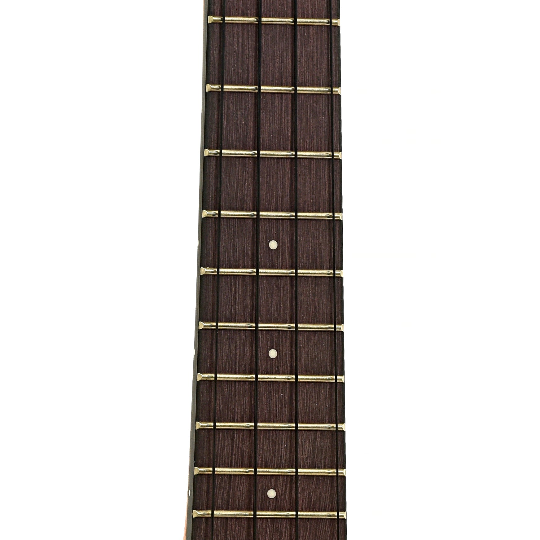 Fretboard of Ibanez Soprano Ukulele with Bag, Open Pore Natural