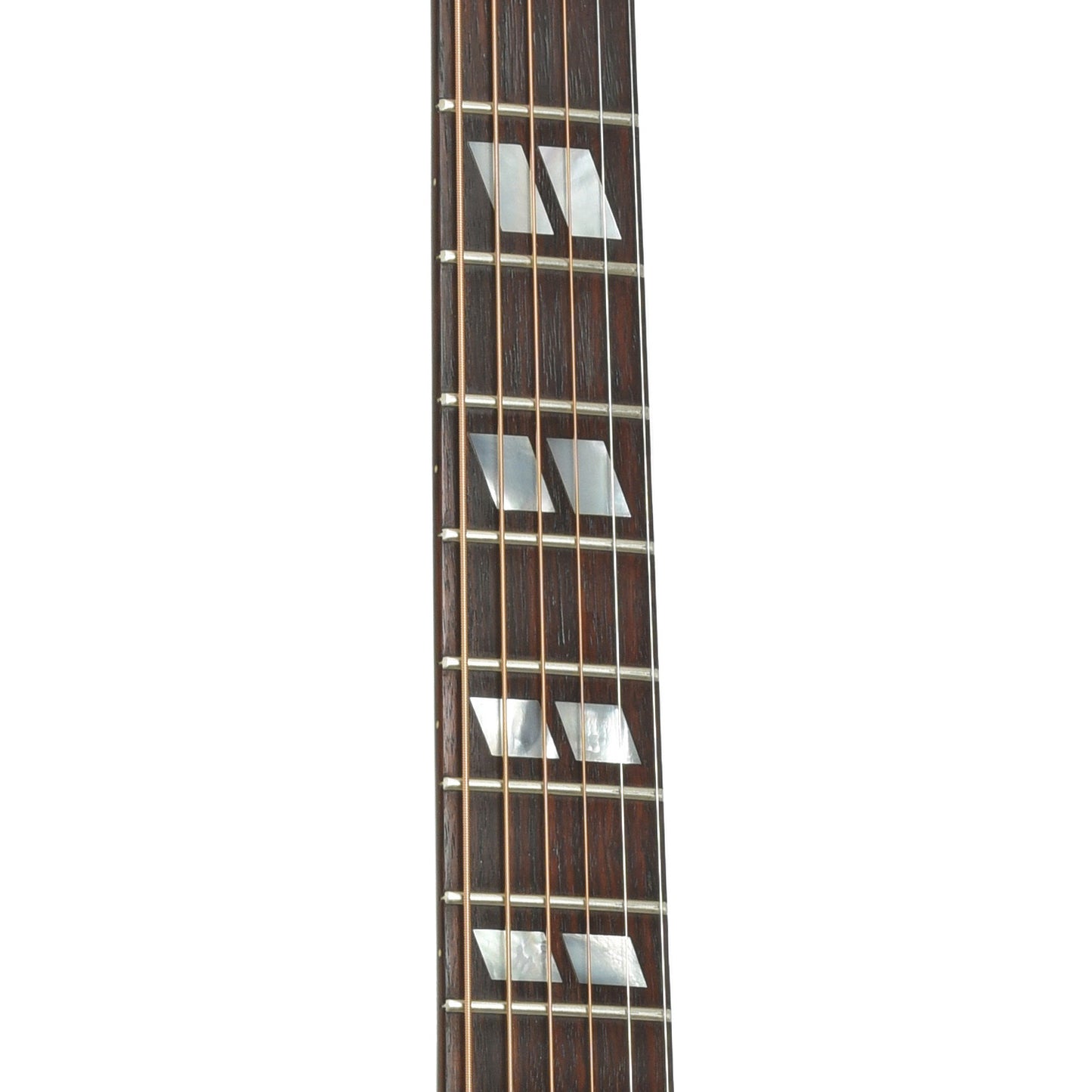 Fretboard of Gibson Southern Jumbo Acoustic Guitar