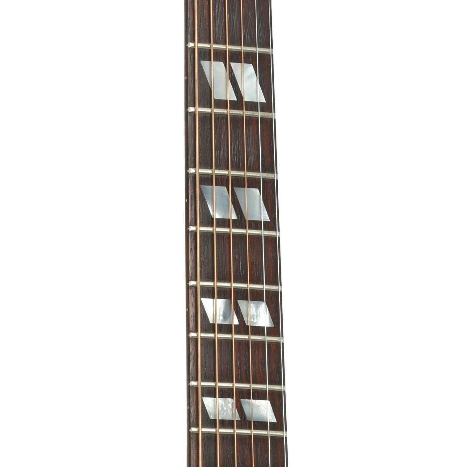 Fretboard of Gibson Southern Jumbo Acoustic Guitar