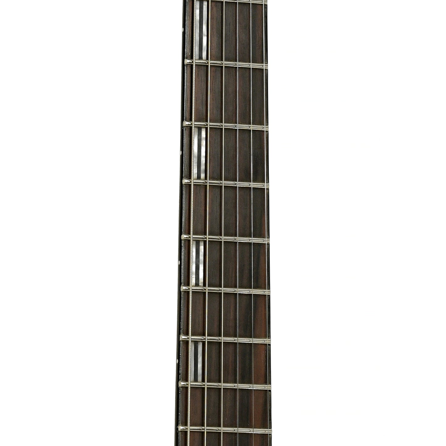 Fretboard of ESP LTD H-1001FR Electric Guitar, Black Natural Burst