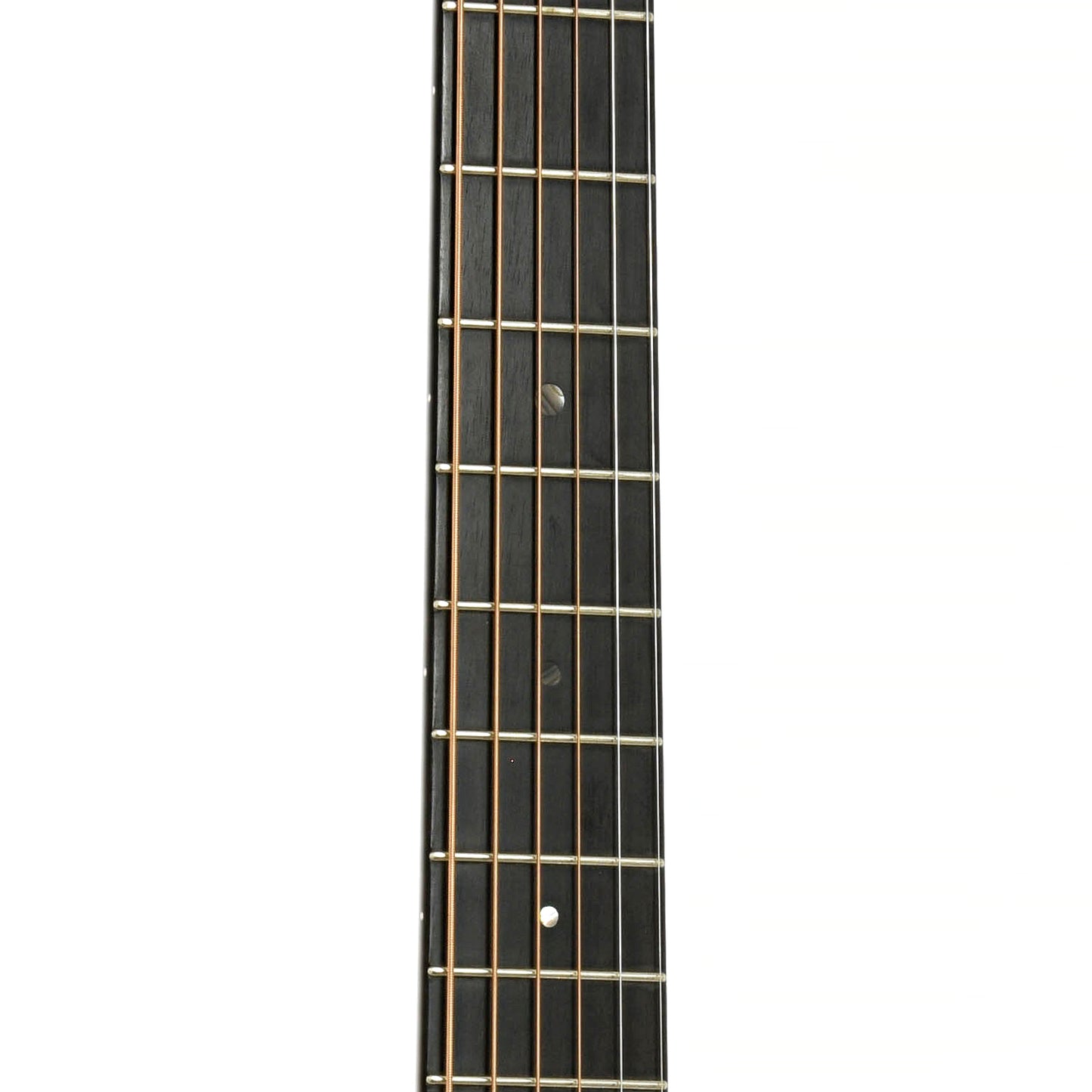 Fretboard of Martin Custom D-18 Acoustic Guitar 