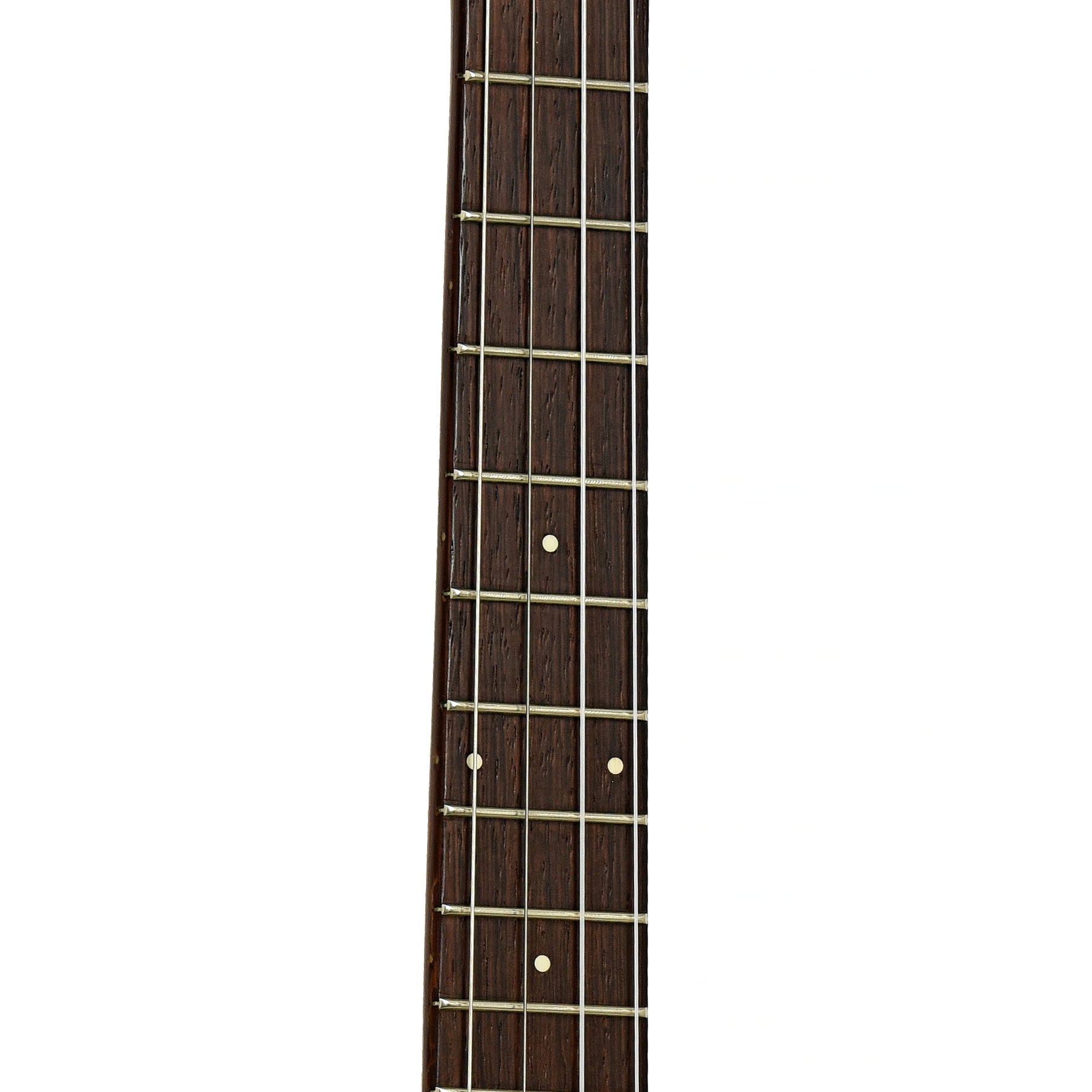 Fretboard of Favilla B-2 Baritone Ukulele