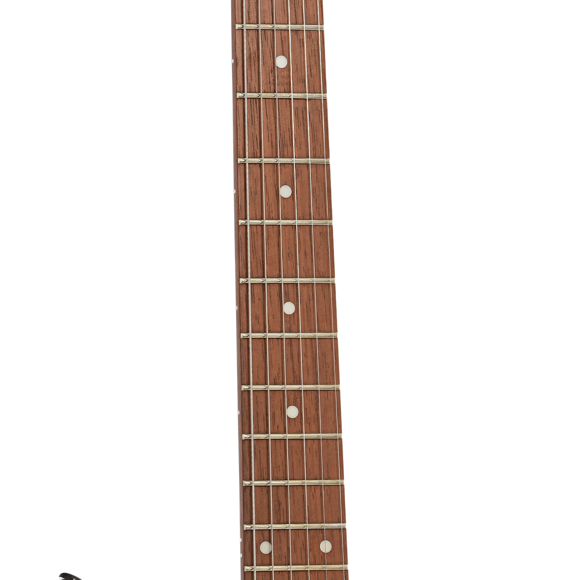 fretboard of Ibanez RG470PB Electric Guitar, Red Eclipse Burst