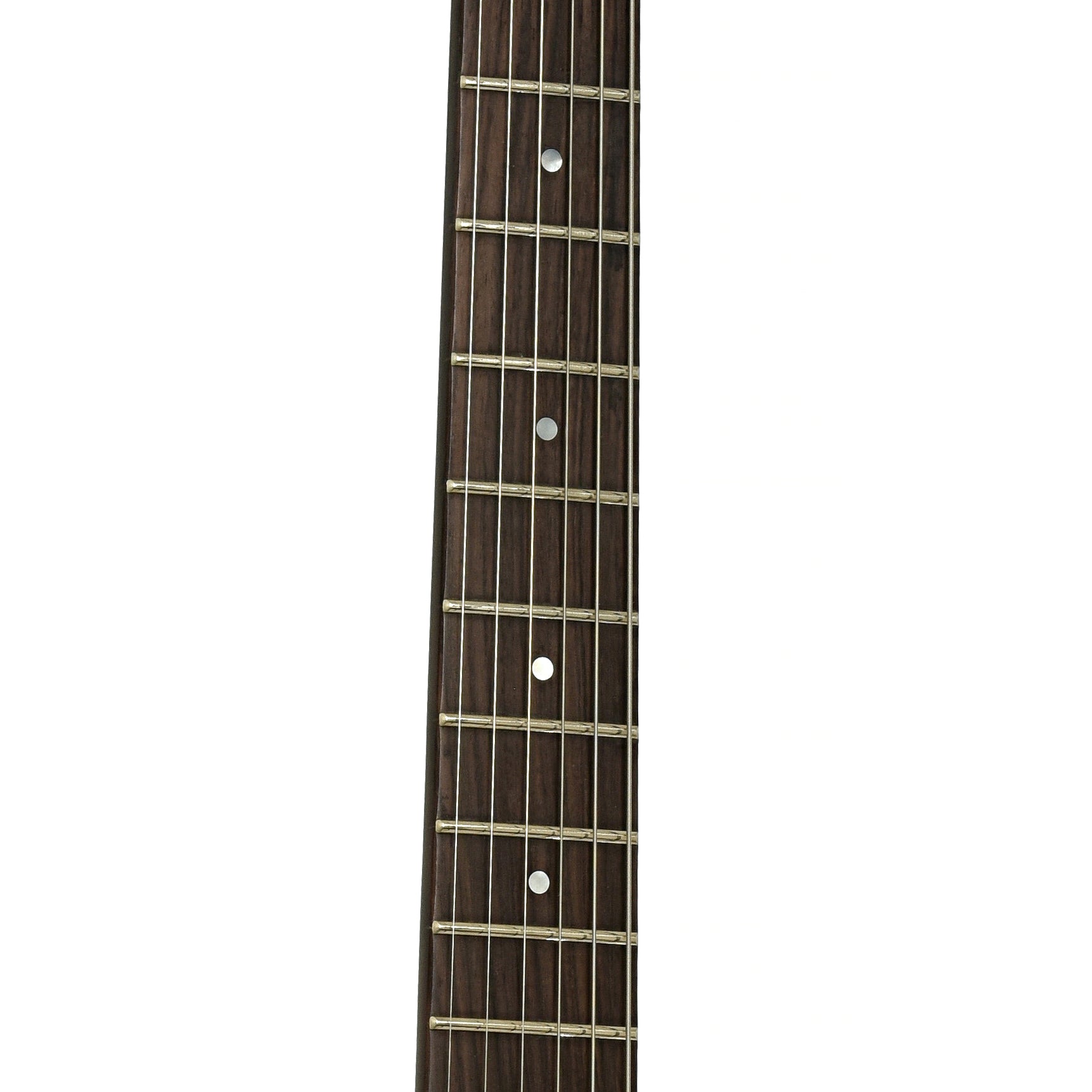 Fretboard of Yamaha RSE20L Revstar Element Left Handed Electric Guitar, Black