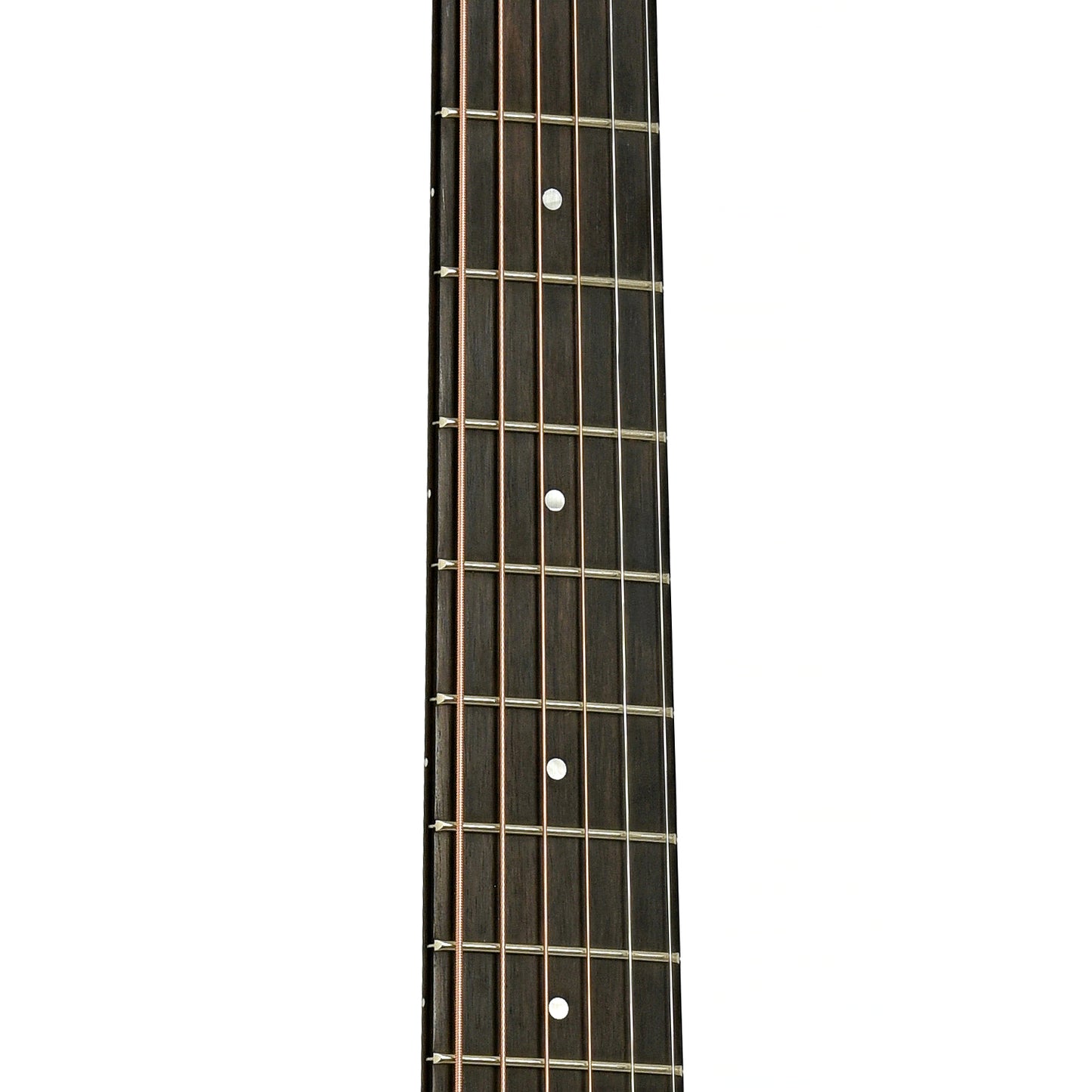 Fretboard of Taylor GS Mini-E Rosewood Acoustic Guitar 