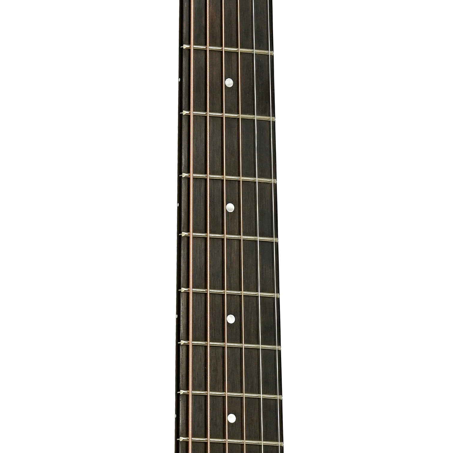 Fretboard of Taylor GS Mini-E Rosewood Acoustic Guitar 