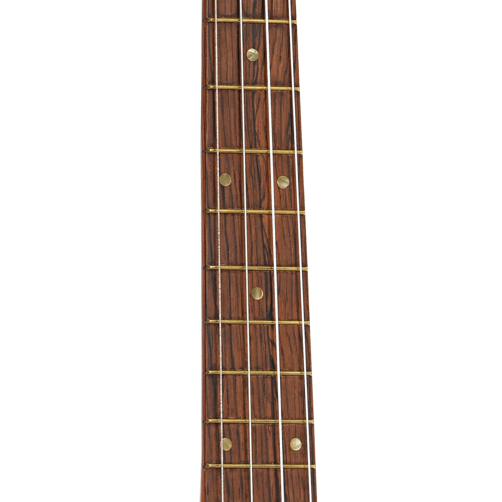 Fretboard of Harmony Baritone Ukulele