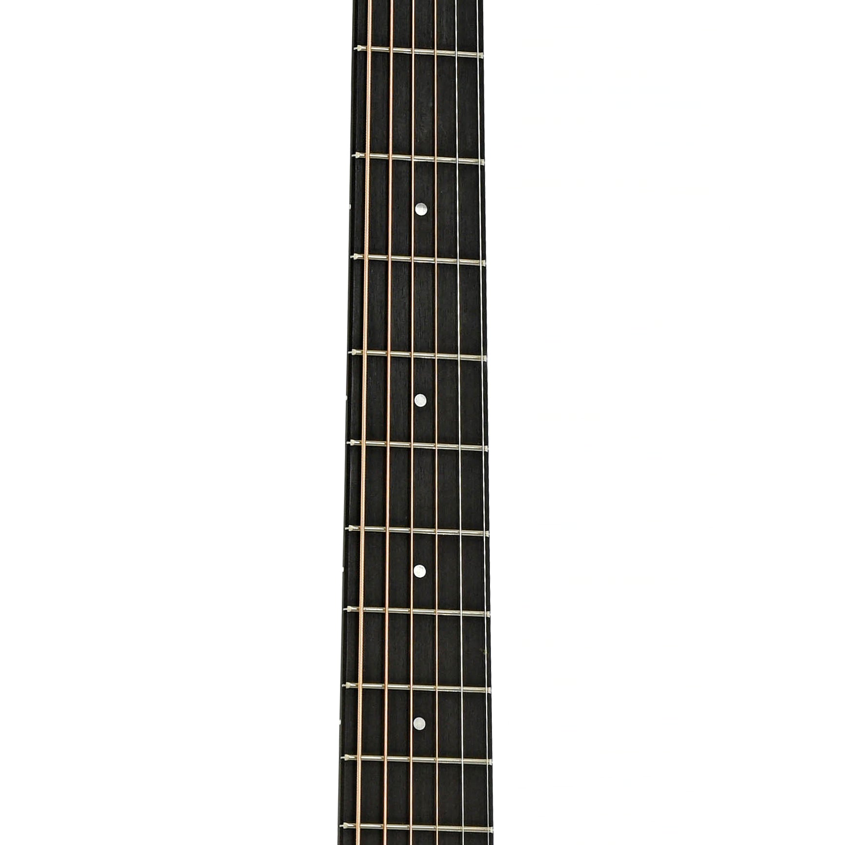 Fretboard of Taylor 314ce Studio Acoustic Guitar & Gigbag, Shaded Edgeburst