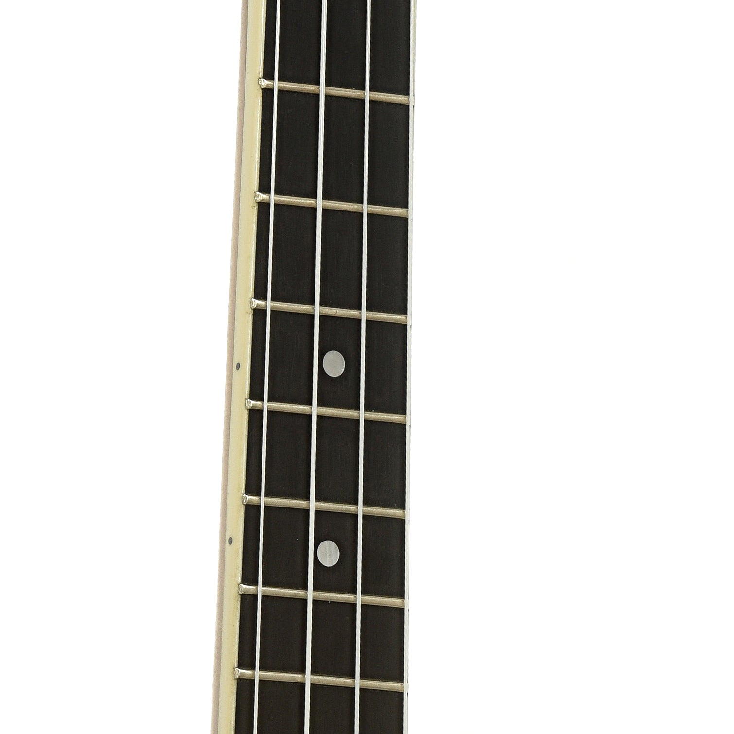 Fretboard of Gold Tone Tenor Banjo-Ukulele