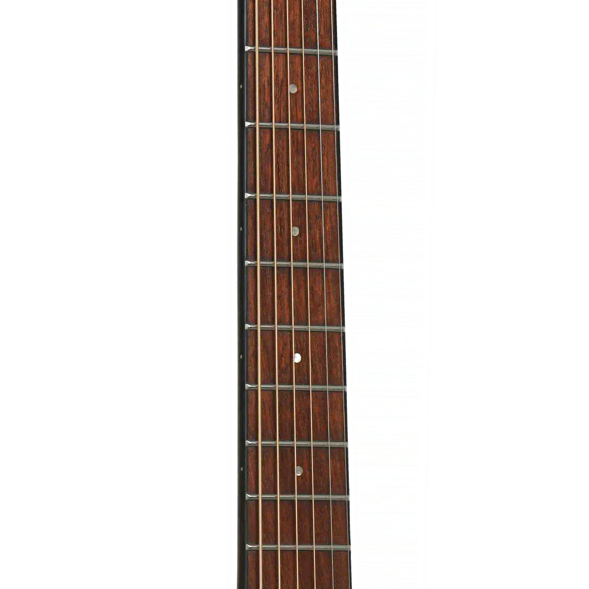 Fretboard of Klos Travel Acoustic-Electric Guitar