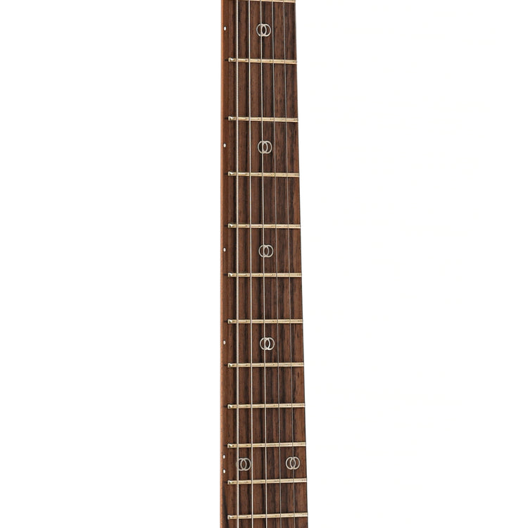 Fretboard of Sterling by Music Man St. Vincent Goldie Electric Guitar, Cashmere