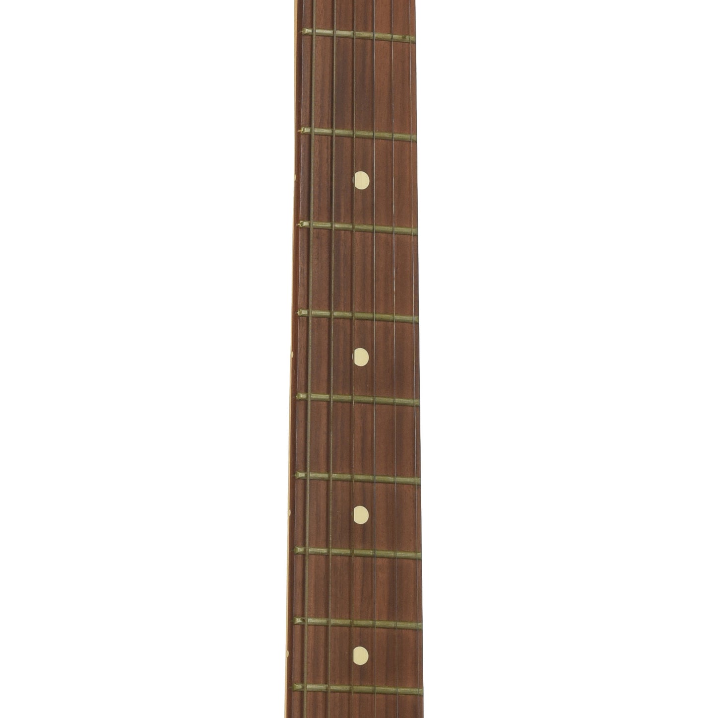 Fretboard of Fender Standard HSS Stratocaster with Floyd Rose Electric Guitar