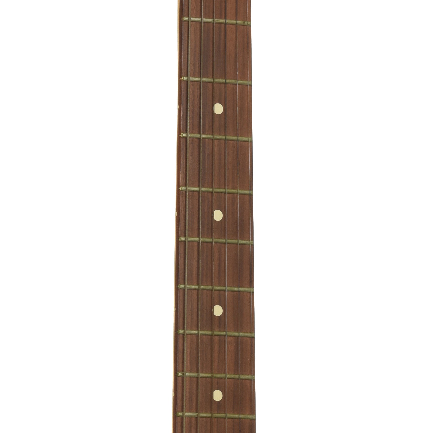 Fretboard of Fender Standard HSS Stratocaster with Floyd Rose Electric Guitar