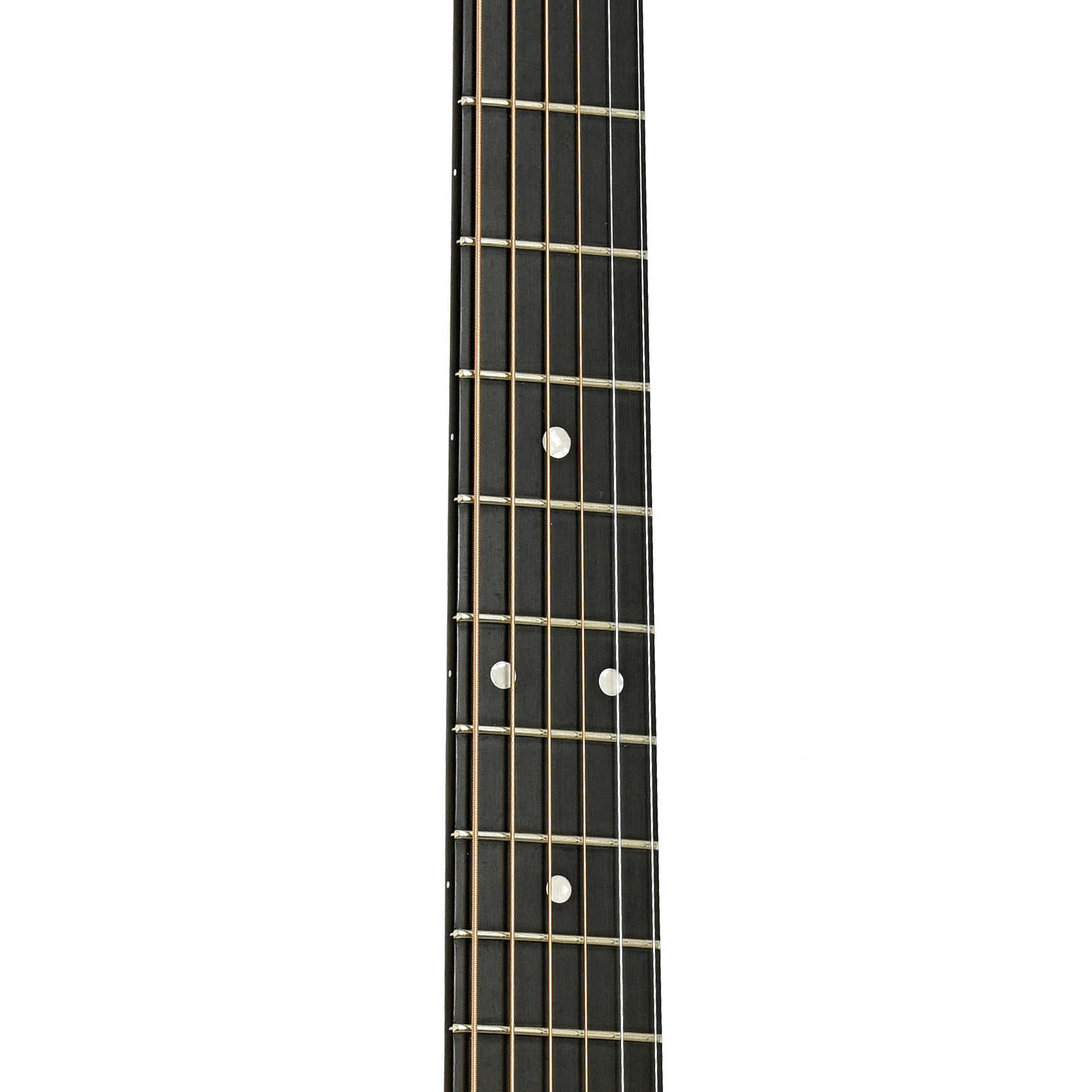 Fretboard of Martin D-13E Ziricote Acoustic Guitar