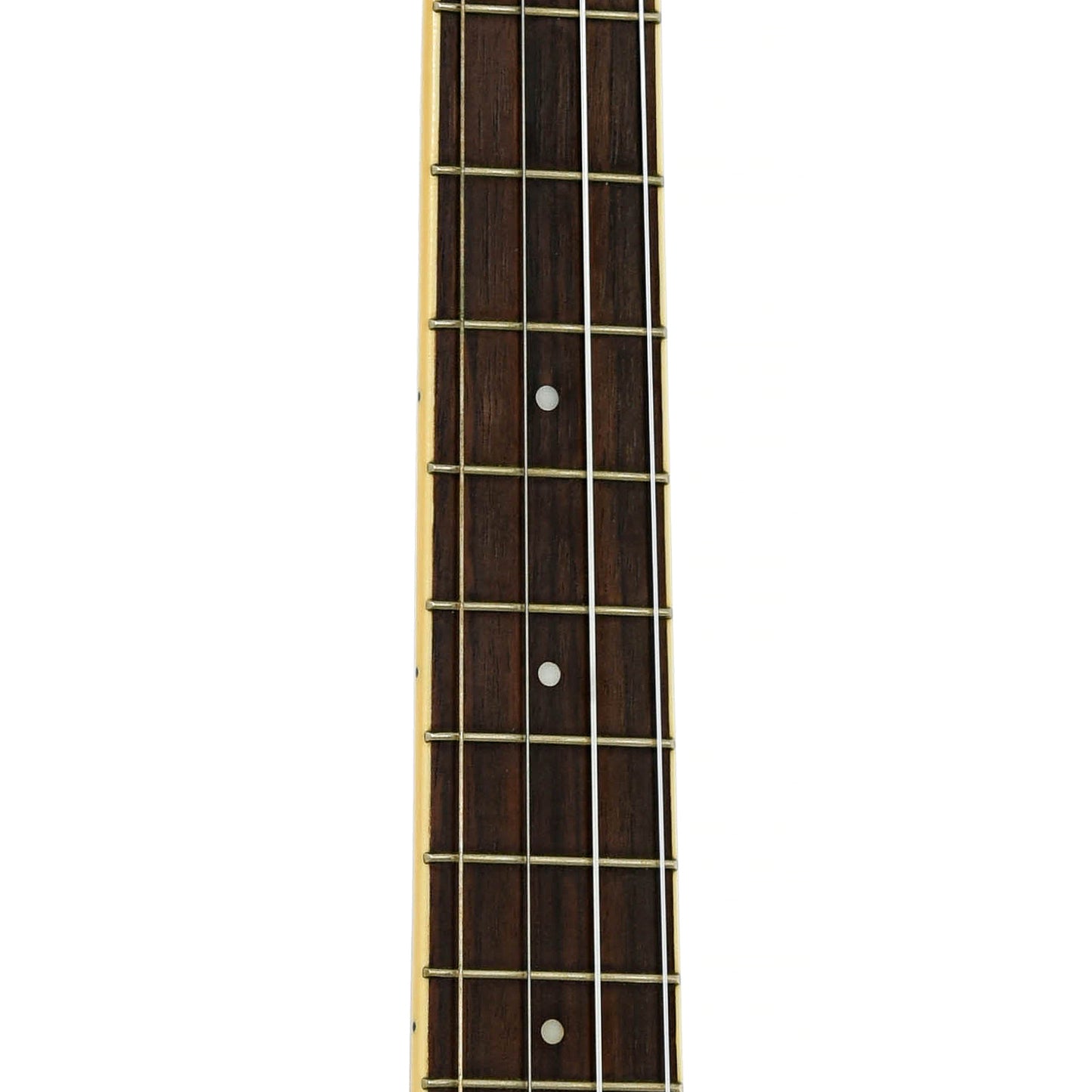 Fretboard of Oscar Schmidt OU55CE Baritone Ukulele
