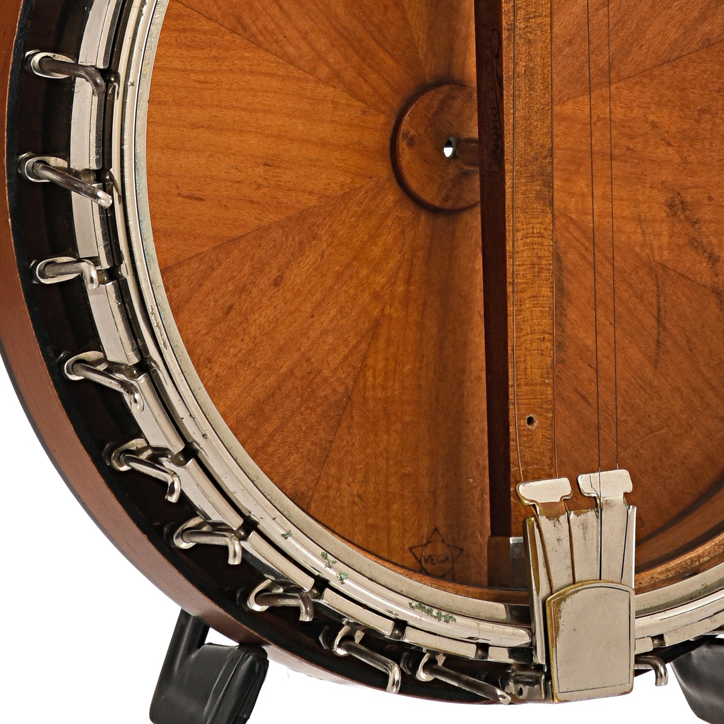 Tailpiece an banjo hooks of Vega Style M Tubaphone Tenor banjo