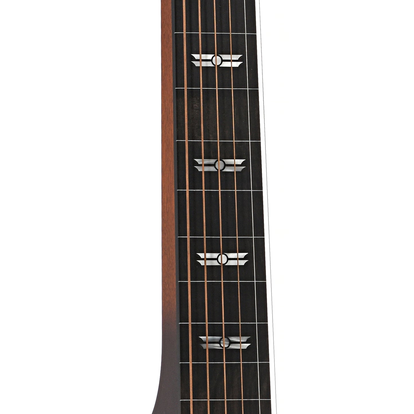 Fretboard of Beard Josh Swift Standard Squareneck Resonator Guitar with Signature Inlays