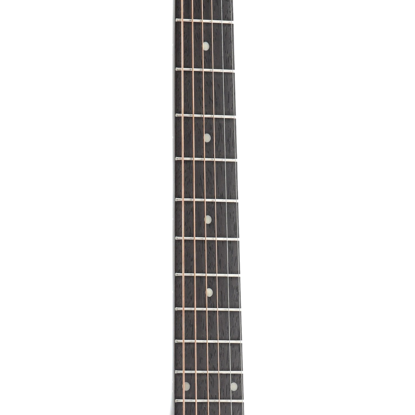 Fretboard of Recording King B-Stock Series 11 All Solid Dreadnought Acoustic-Electric Guitar