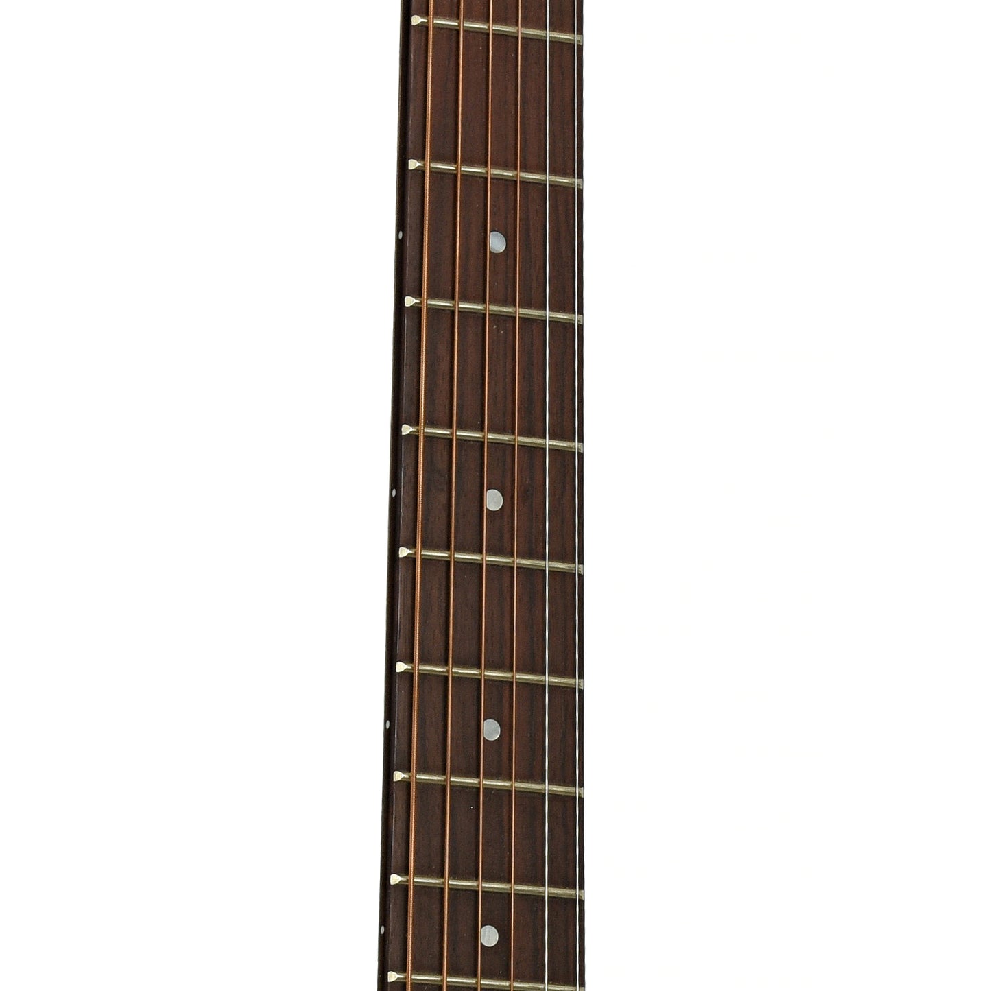 Fretboard of Guild Westerly Collection D-120 Acoustic Guitar
