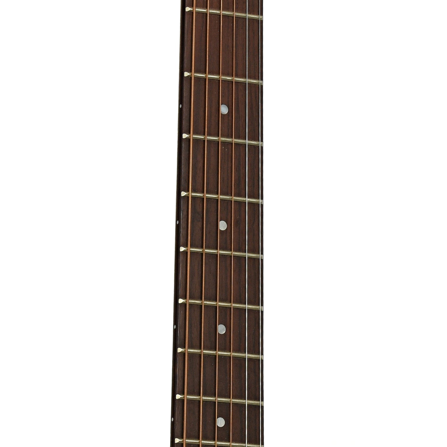 Fretboard of Guild Westerly Collection D-120 Acoustic Guitar