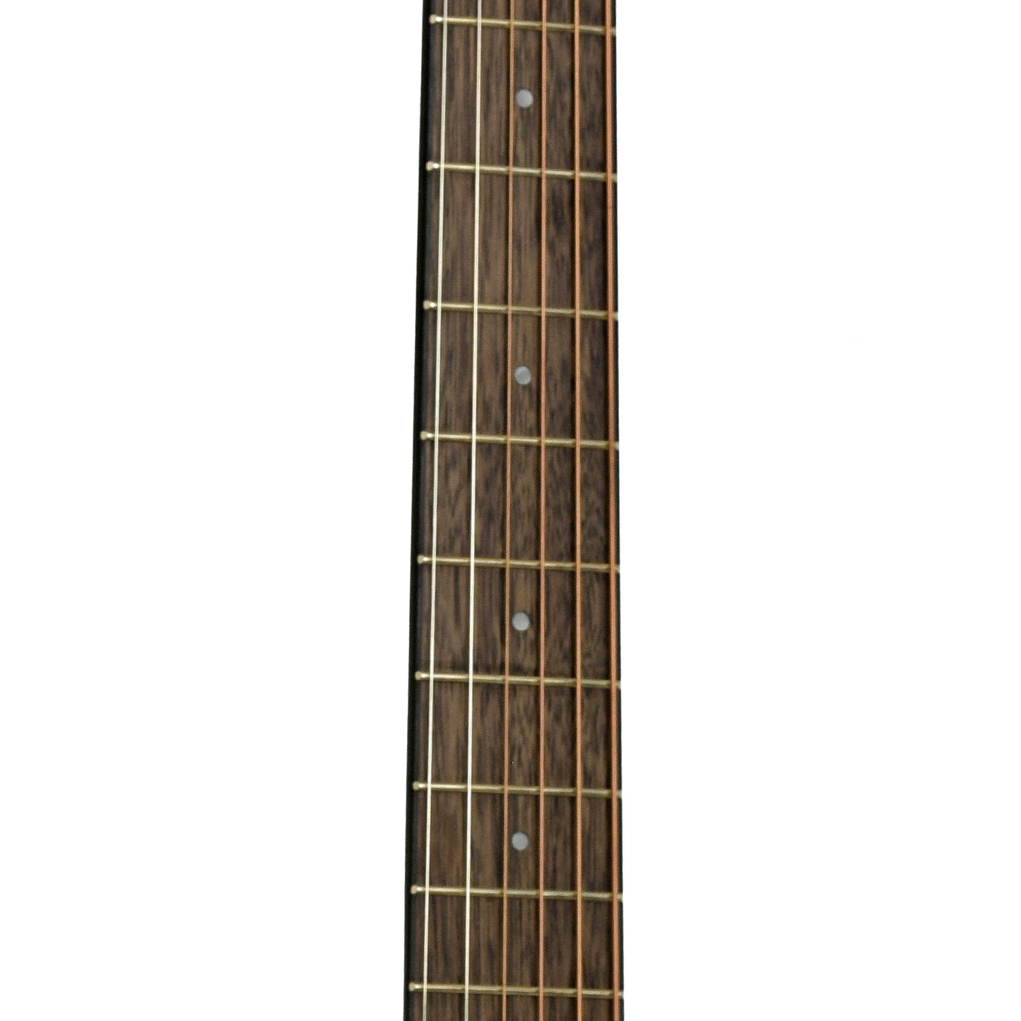 Fretboard of Ibanez AW54LCE Artwood Left-Handed Dreadnought Acoustic-Electric, Open Pore Natural