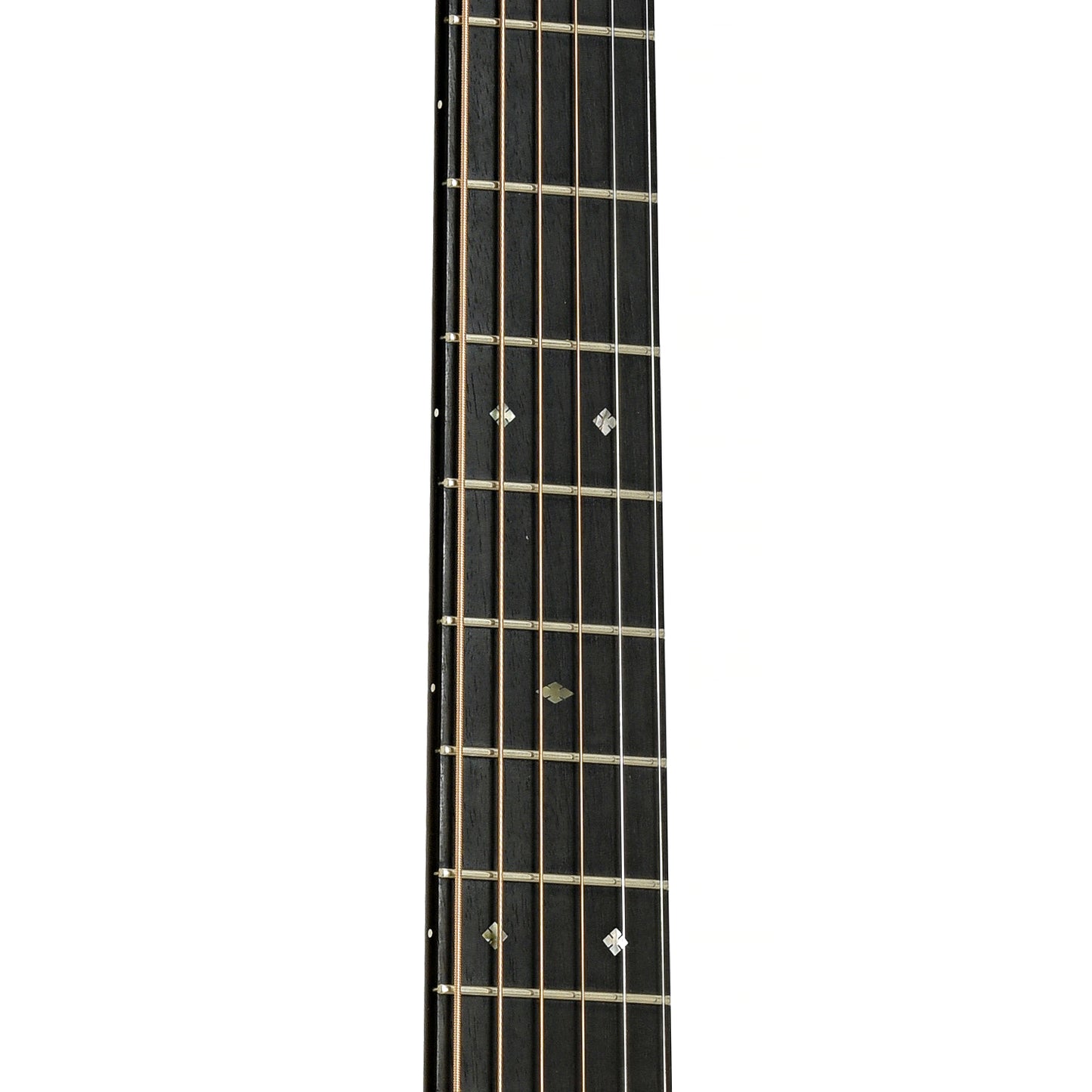 Fretboard of Collings OM2H Acoustic Guitar 