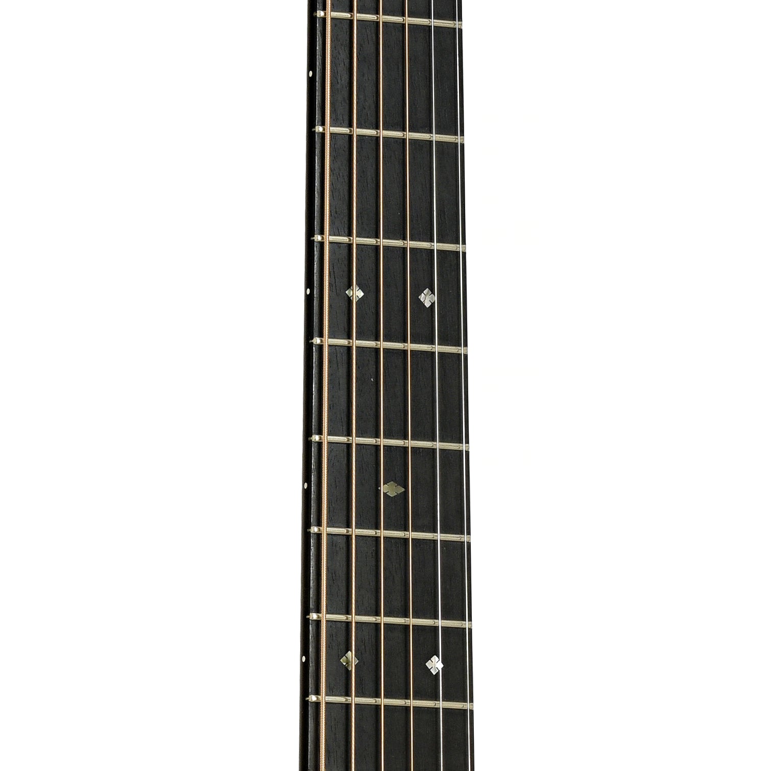 Fretboard of Collings OM2H Acoustic Guitar 