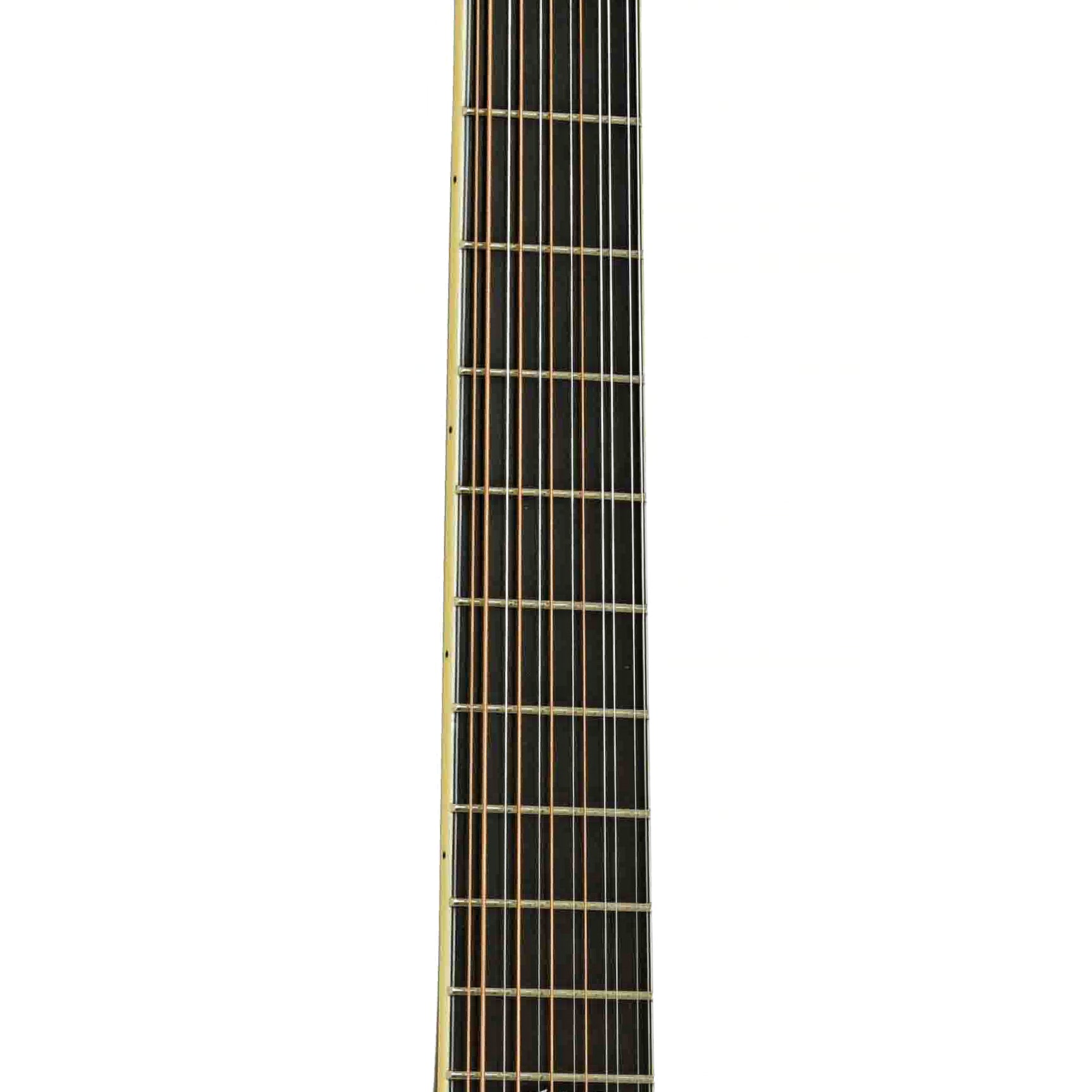 Fretboard of Santa Cruz Brazilian F Custom 12-String Acoustic Guitar
