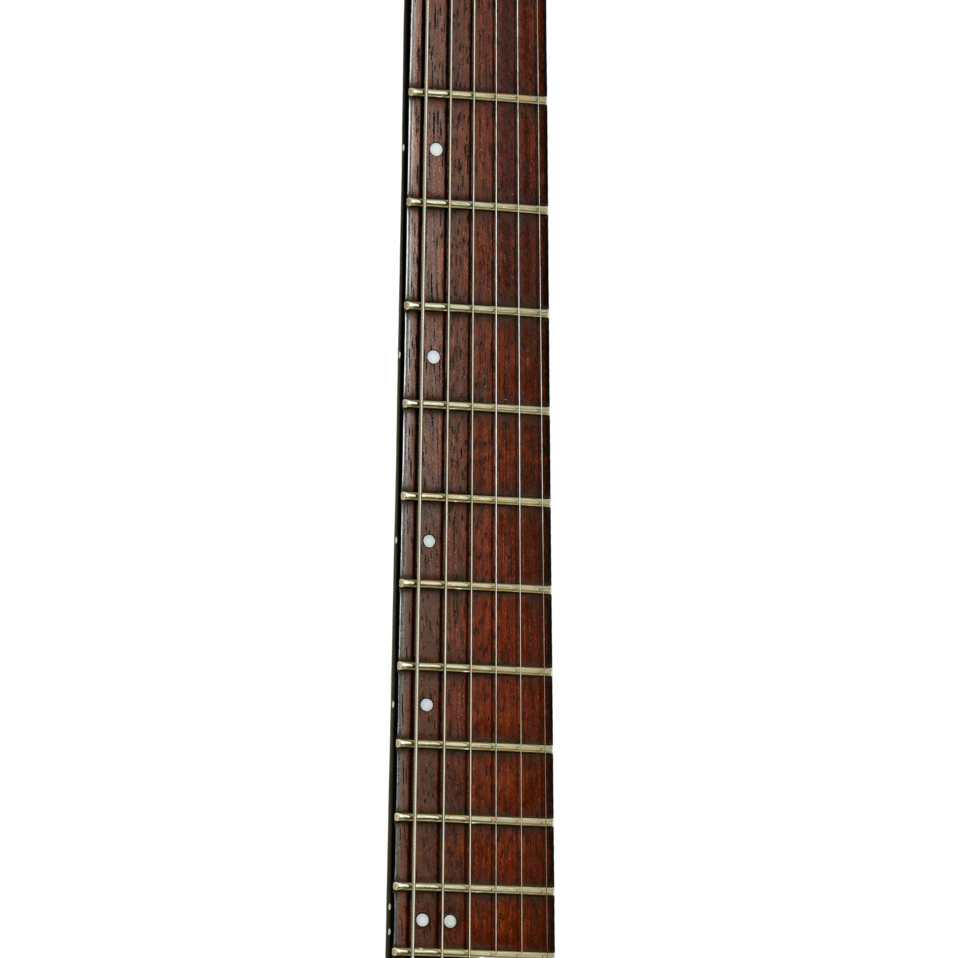 Fretboard of ESP LTD M-201HT Electric Guitar, Black Satin