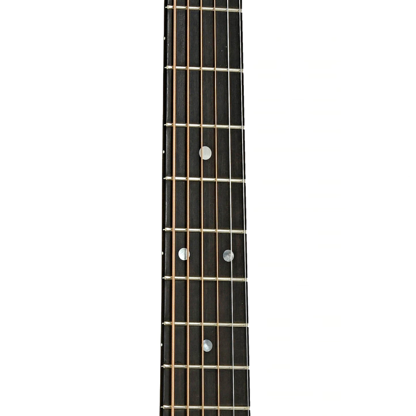 Fretboard of Martin D-28 Acoustic Guitar 