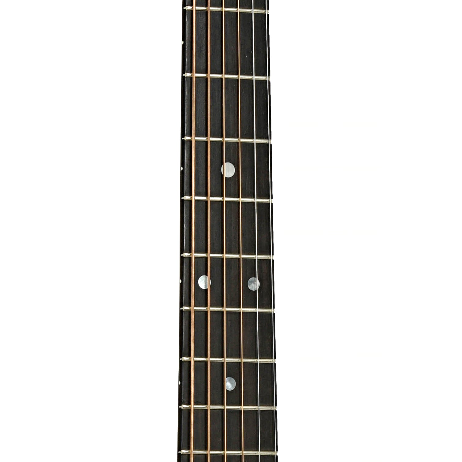 Fretboard of Martin D-28 Acoustic Guitar 
