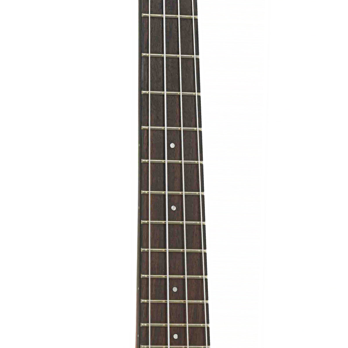 Fretboard of Pono MGTD Mango Tenor