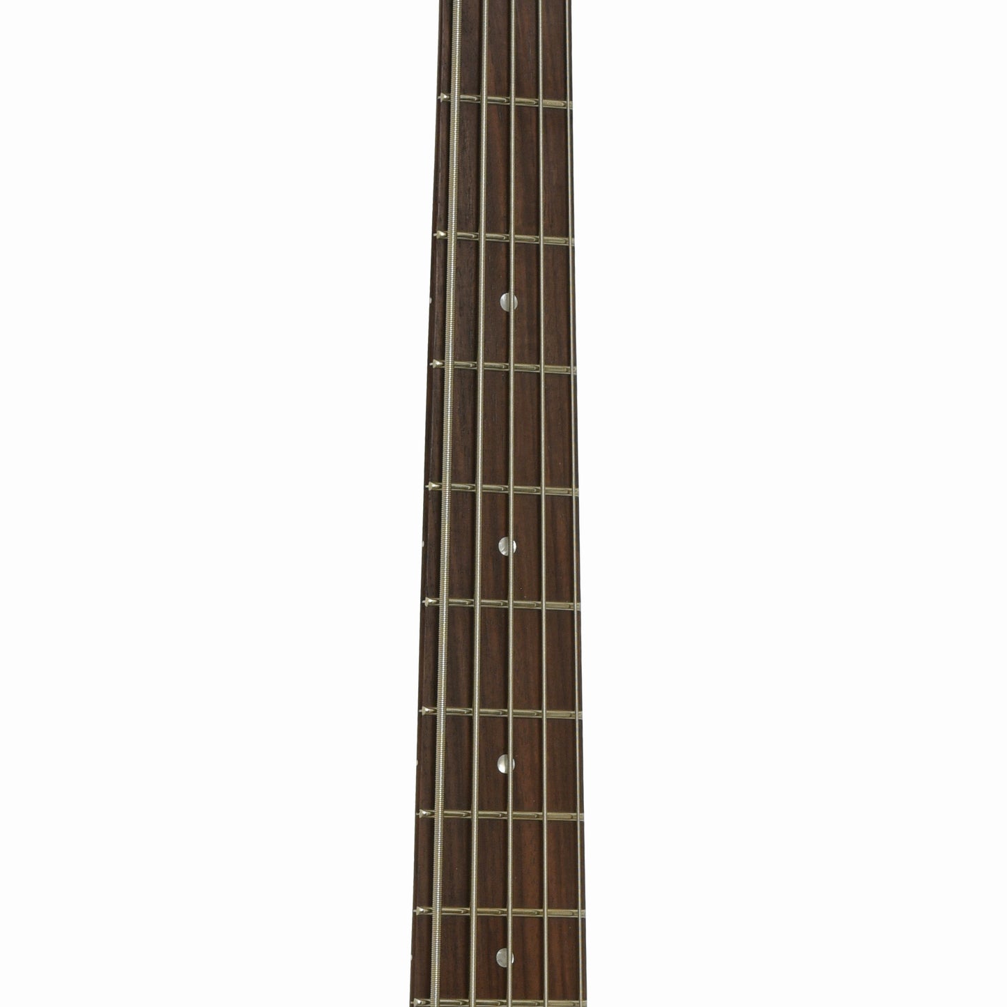 Fretboard of Reverend Mercalli 5 5-string Electric Bass Guitar, Midnight Black 