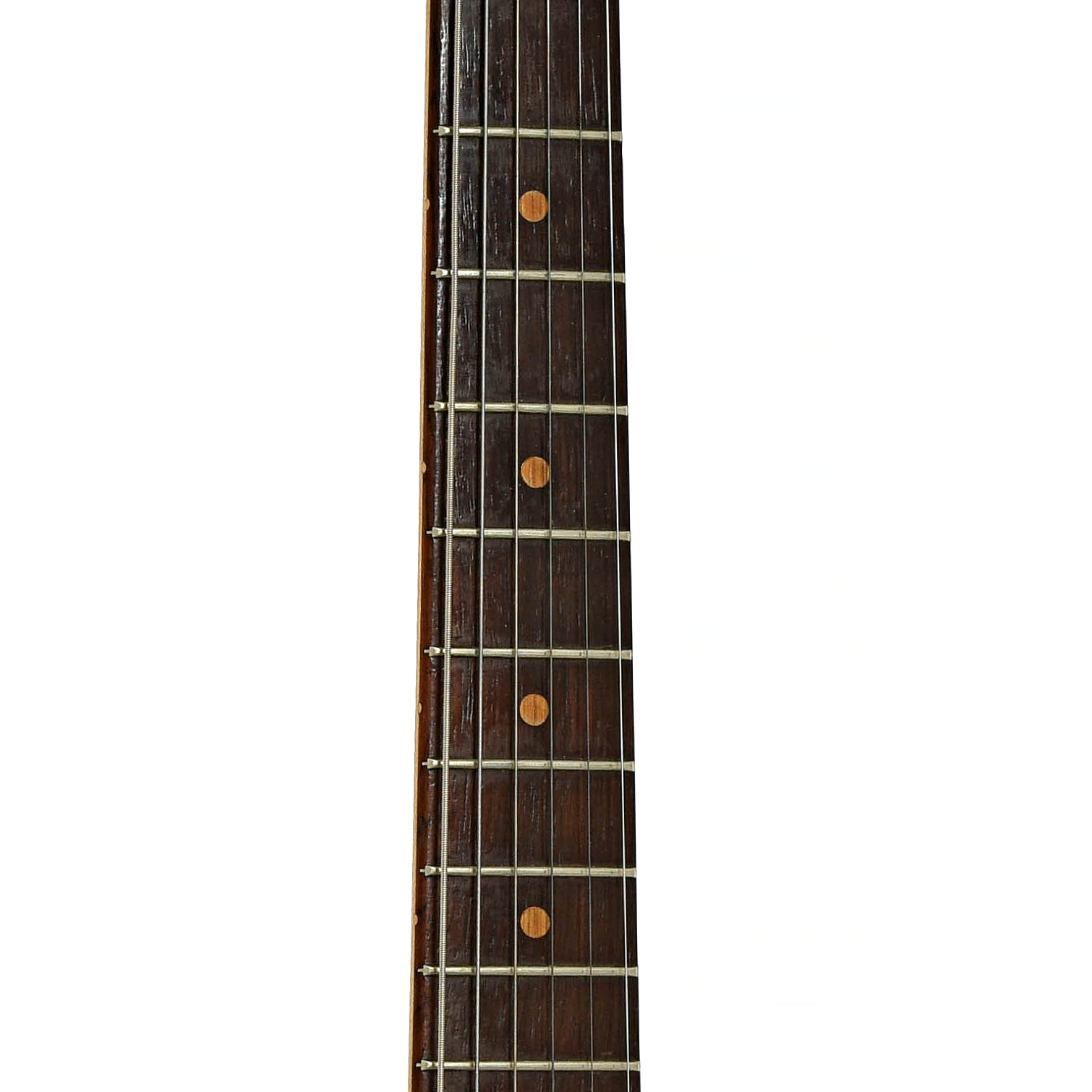 Fretboard of Fender Musicmaster Electric Guitar 