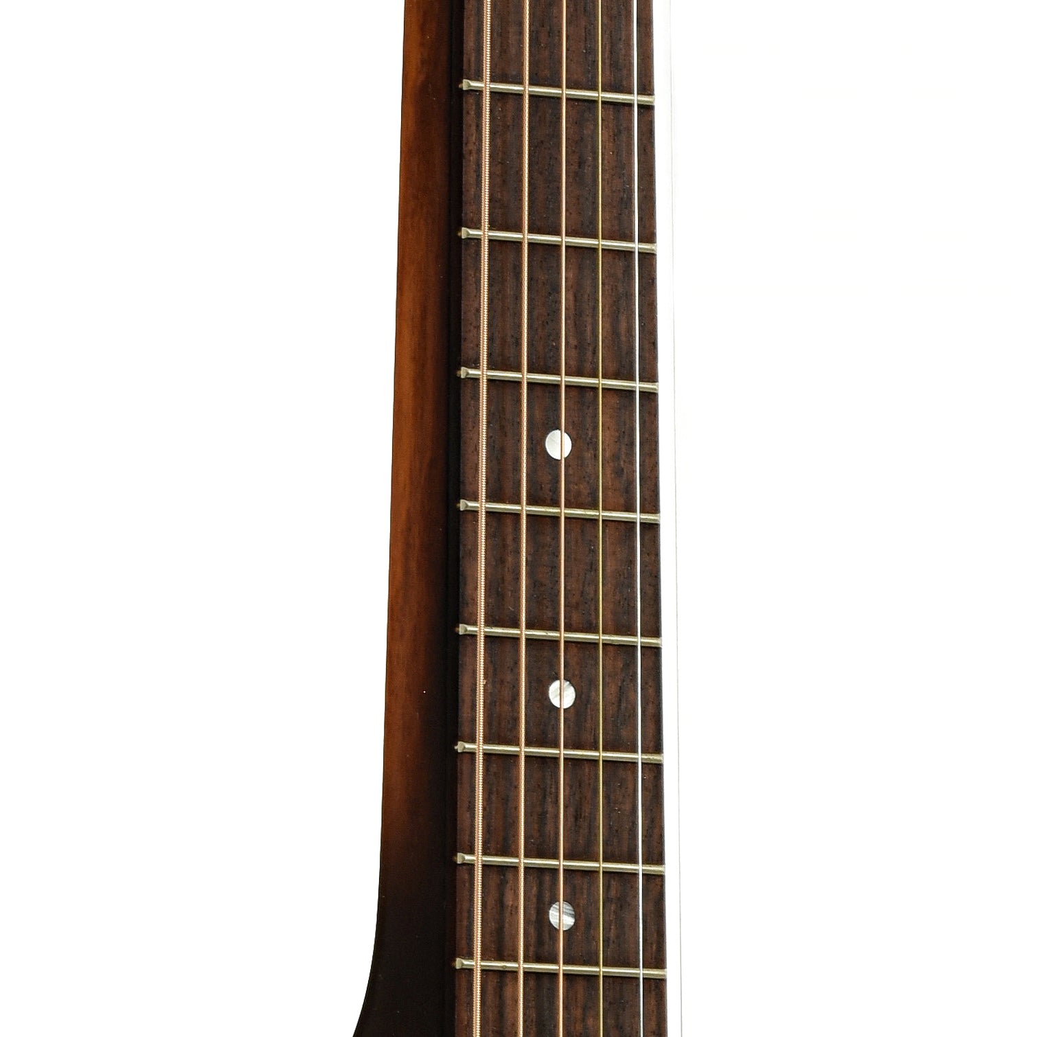 Fretboard of Dobro Model 27 Squareneck Resonator Guitar