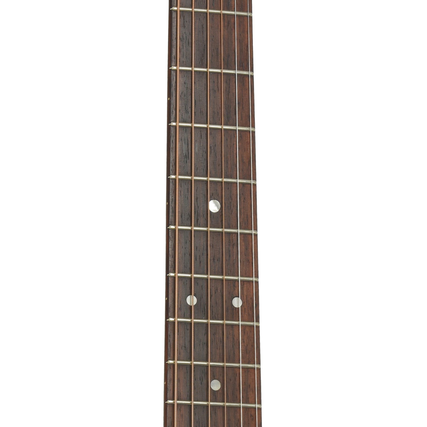 Fretboard of Martin 00-21 Acoustic Guitar 
