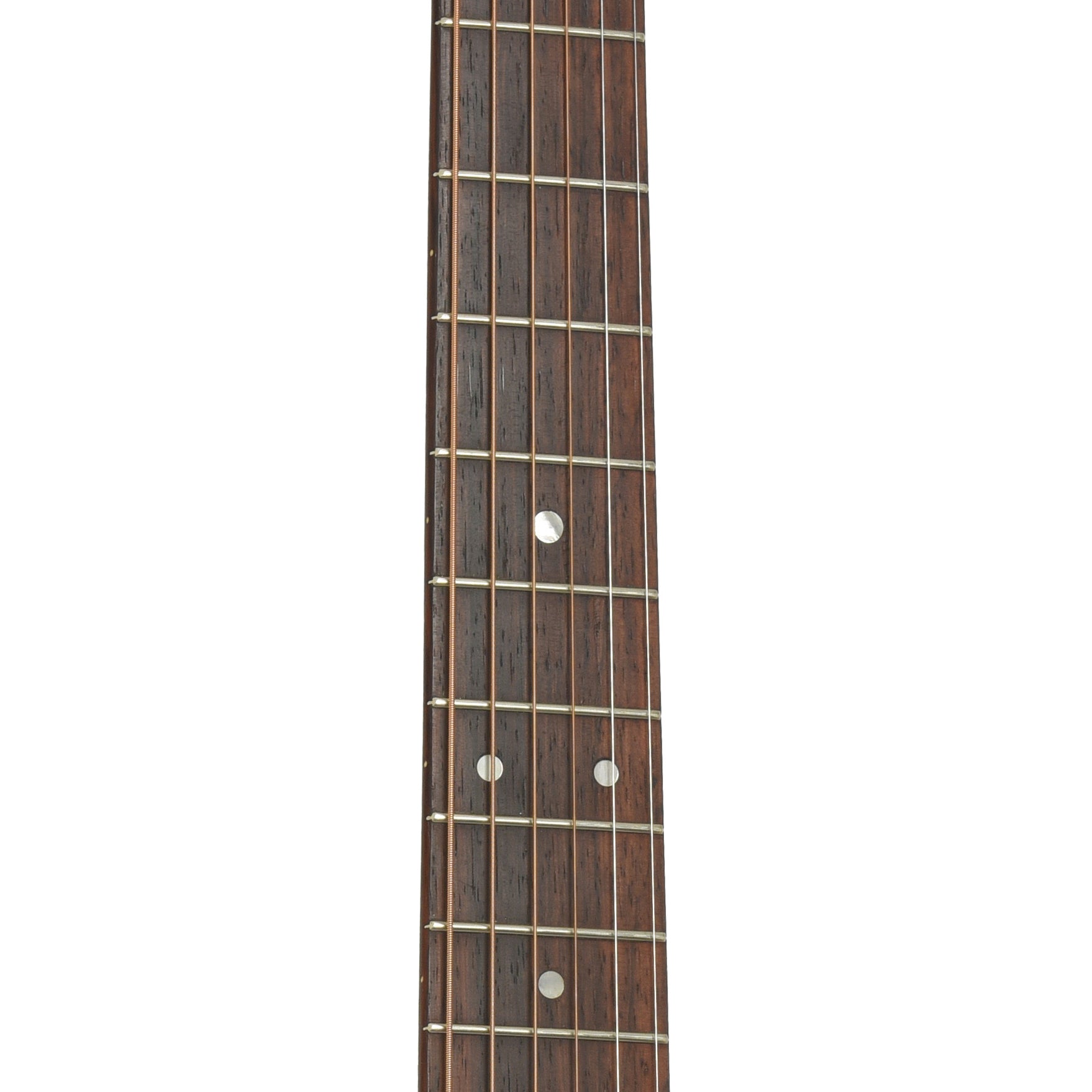 Fretboard of Martin 00-21 Acoustic Guitar 