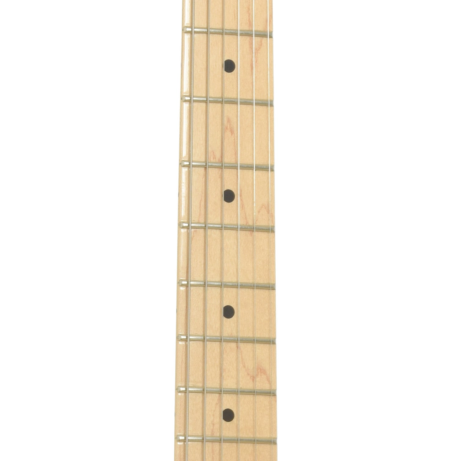 Fretboard of Fender New American Standard Stratocaster Electric Guitar