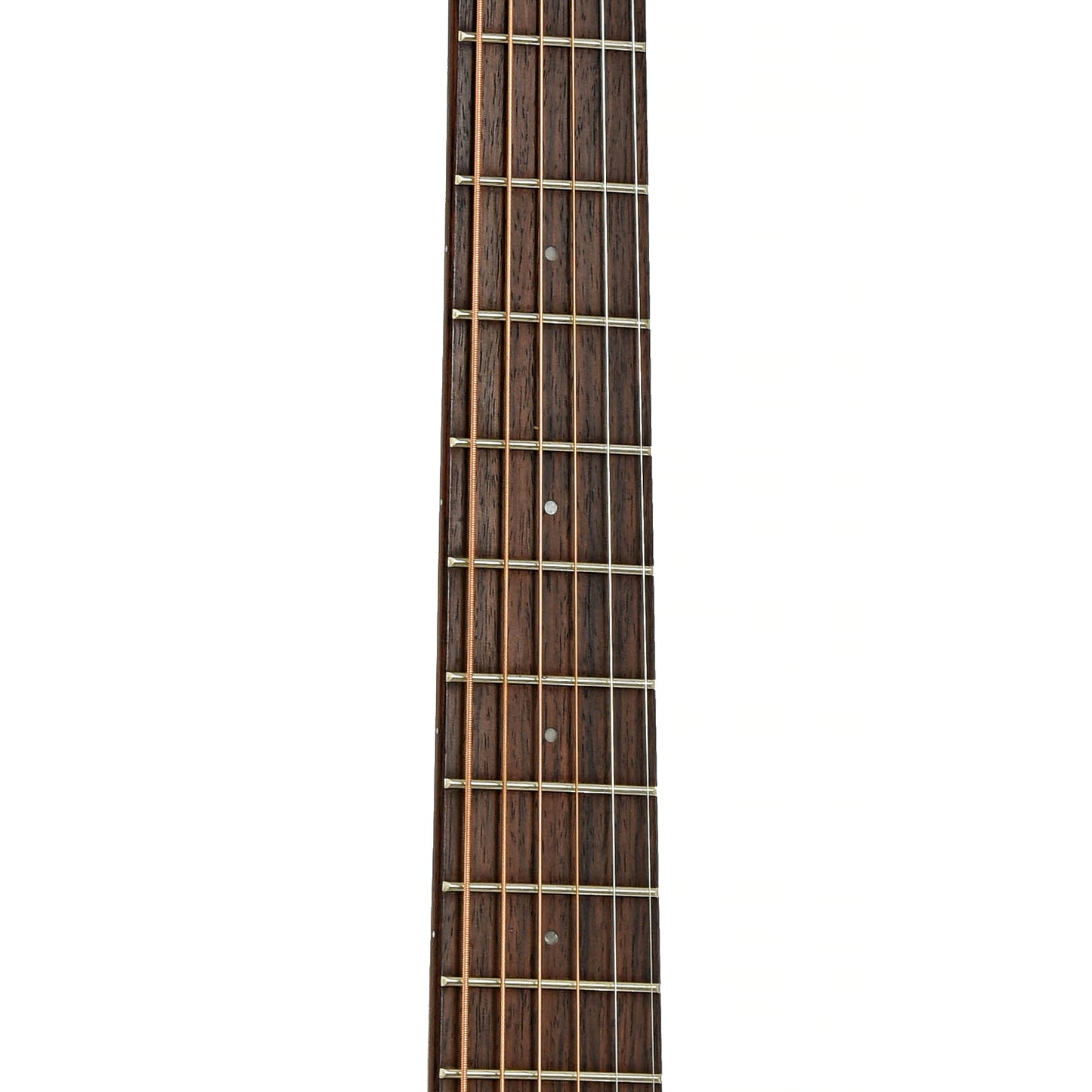 Fretboard of Guild Travel Spruce Acoustic Guitar