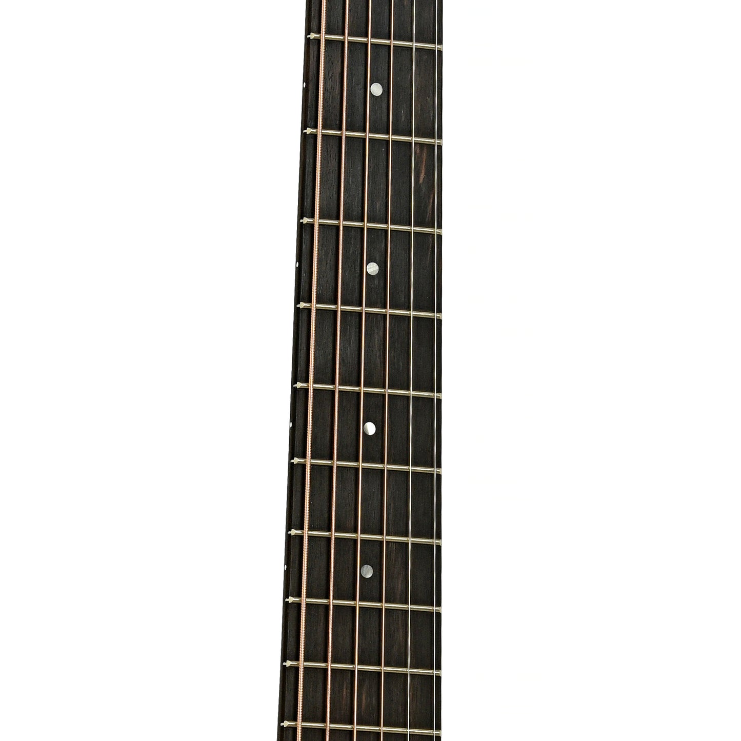 Fretboard of Taylor GS Mini-e LTD Figured Koa Acoustic Guitar
