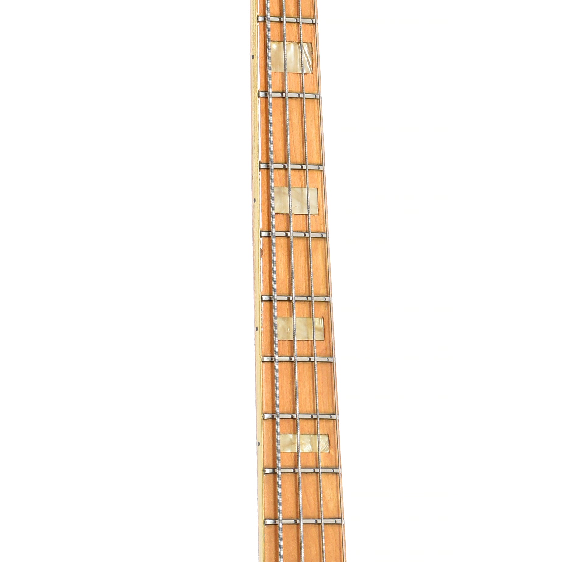 Fretboard of Fender Jazz Bass