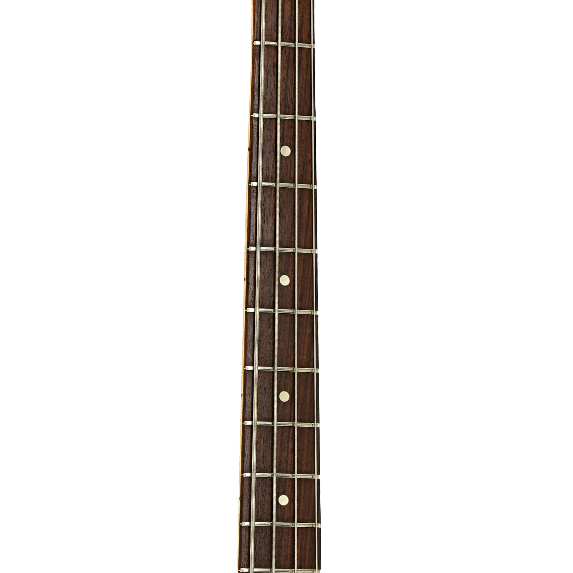 Fretboard of Fender Precision 4-String Electric Bass