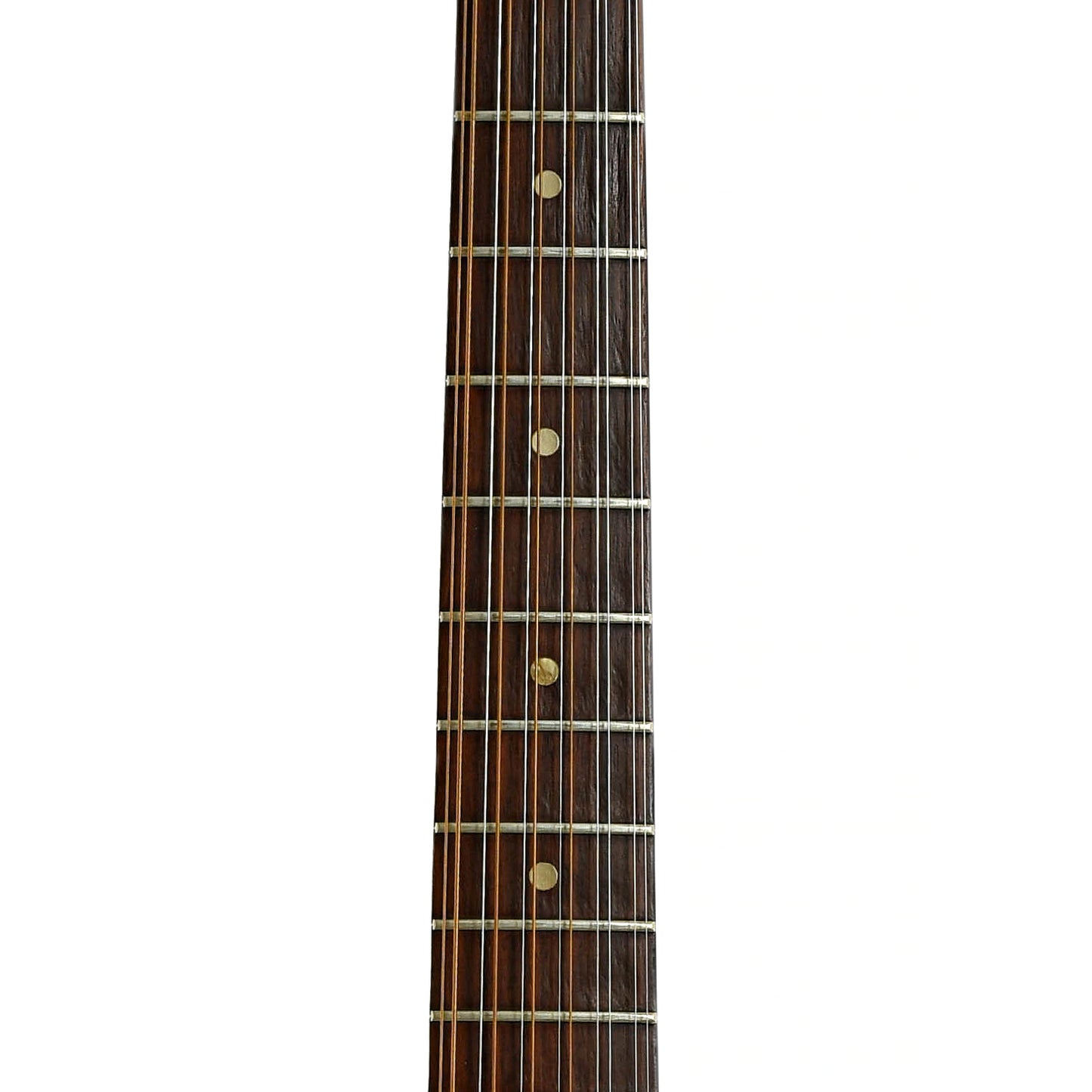 Fretboard of Fender Shenandoah V2 12-String Acoustic Guitar