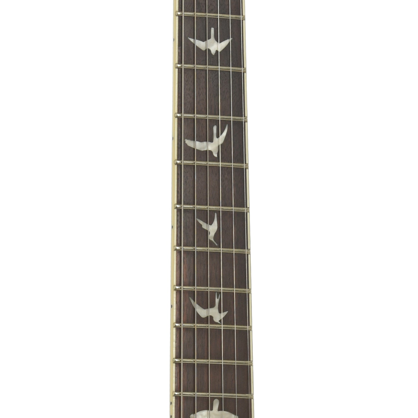 Fretboard of PRS SE Hollowbody I Piezo Electric Guitar, Orange Tiger Smokeburst